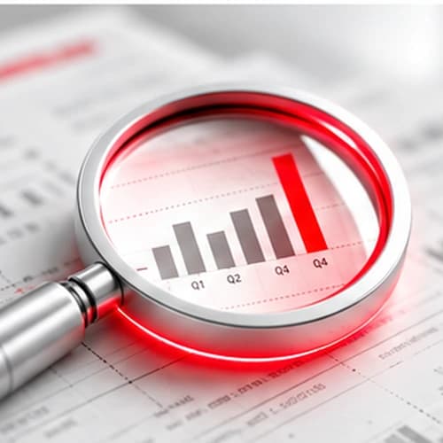 Brand performance data displayed on analytical screens