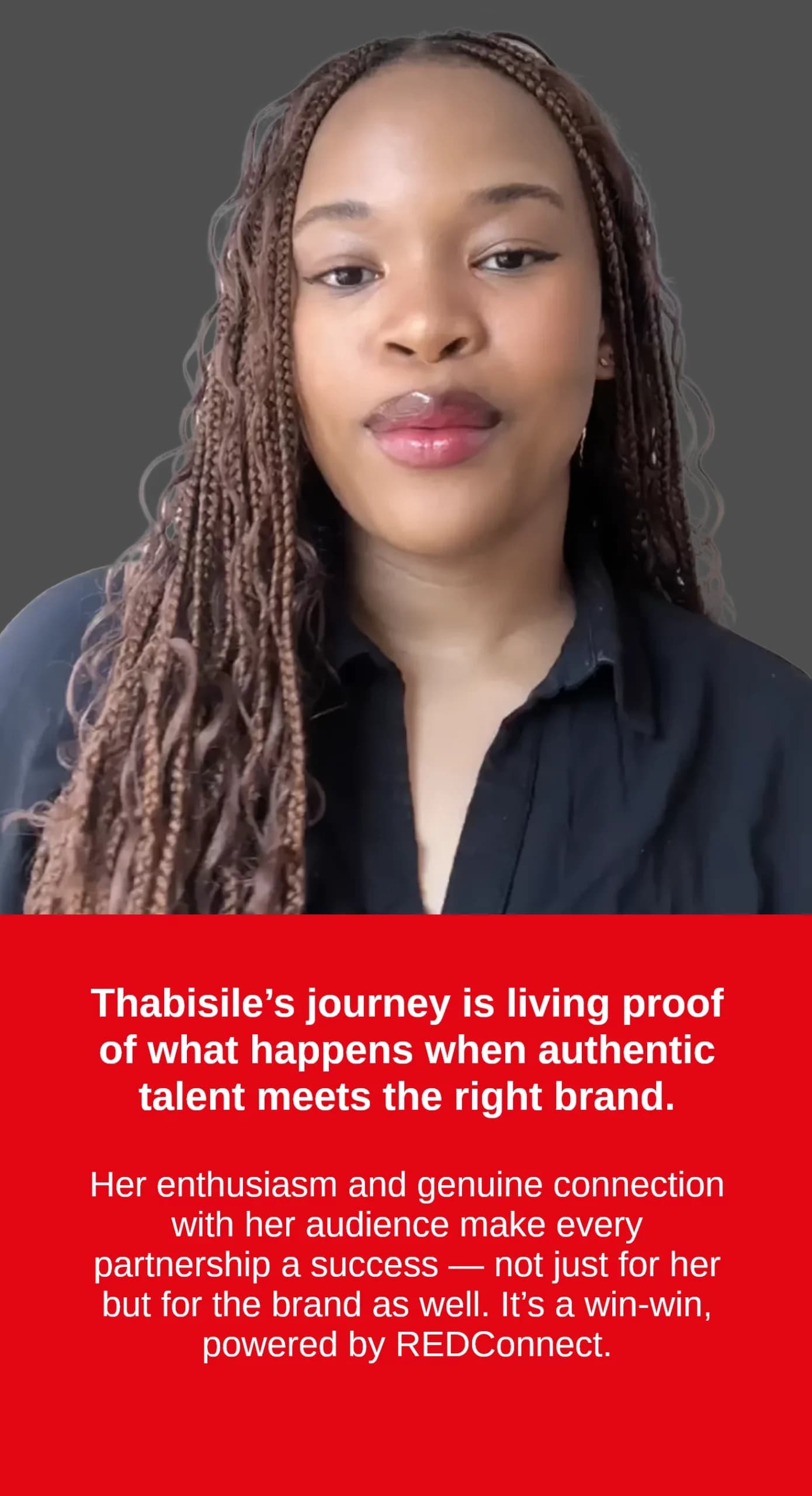 Thabsile shares her REDConnect influencer collaboration story