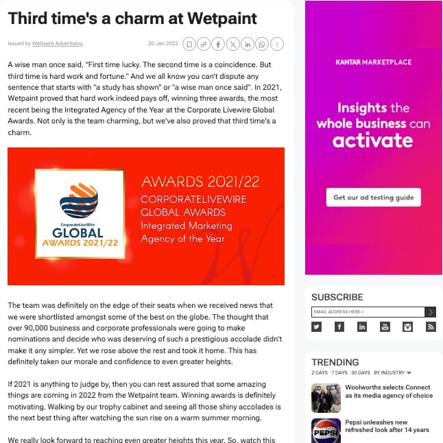 Third Time’s A Charm At Wetpaint