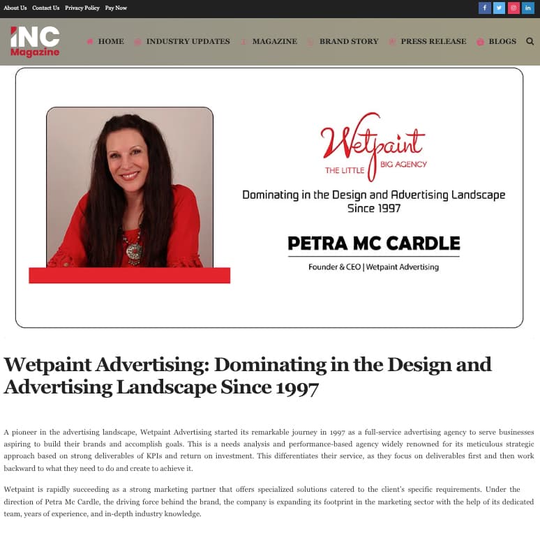 Dominating In The Design And Advertising Landscape