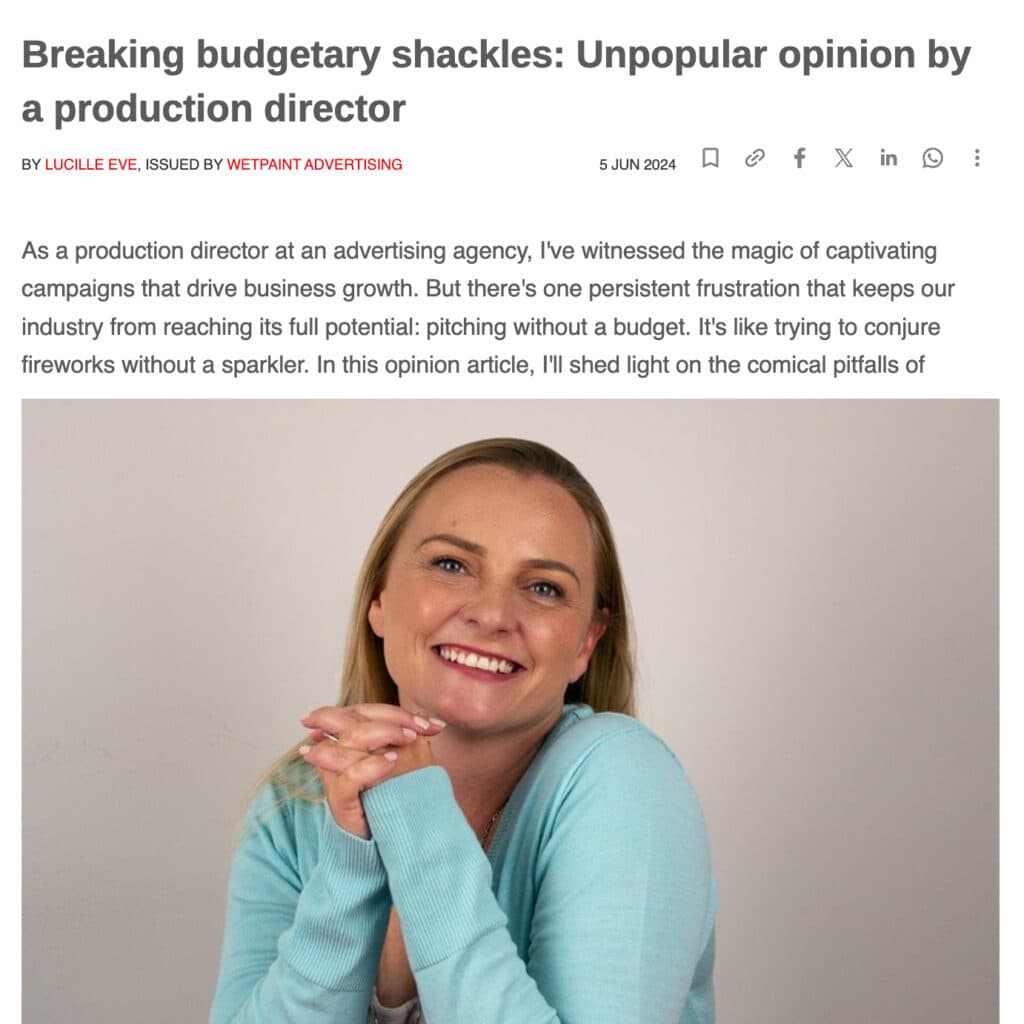 Breaking Budgetary Shackles: Unpopular Opinion By a Production Director