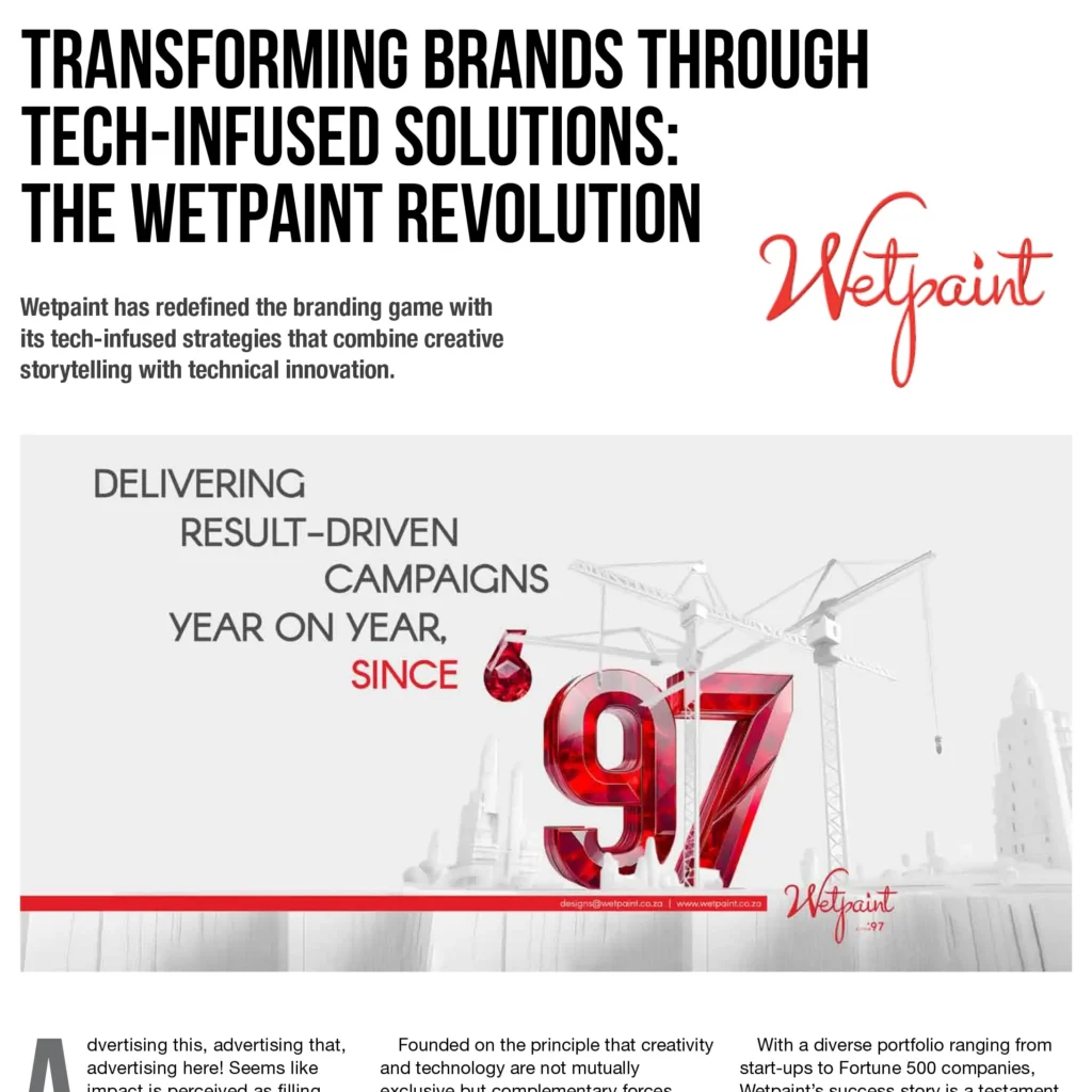 Transforming Brands Through Tech-Infused Solutions: The Wetpaint Revolution