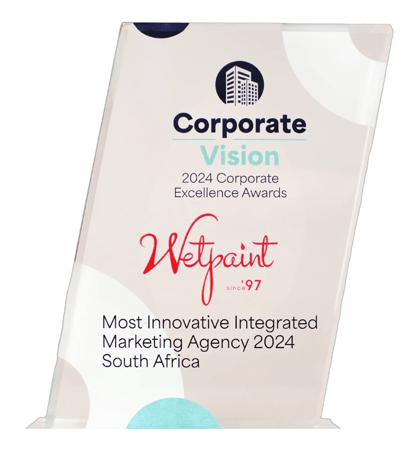 Most Innovative integrated Marketing Agency award